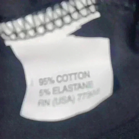 Zara Basic T-Shirt Black size L - Picture 4 of 4